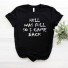 Tricou de damă cu imprimeu amuzant B88 negru