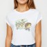 Tricou de damă cu imprimeu animal B352 8