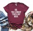 Tricou de damă cu imprimeu B323 burgundy