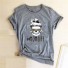 Tricou de damă cu imprimeu mom life B335 gri