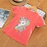 Tricou de fată cu unicorn B1431 G