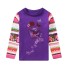 Tricou fetita cu maneca lunga T2542 violet