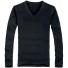 Tricou pentru bărbați cu mâneci lungi T2041 negru