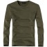 Tricou pentru bărbați cu mâneci lungi T2041 verde armată