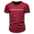 Tricou pentru bărbați T2236 burgundy