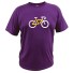 Tricou pentru bărbați T2254 violet