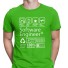 Tricou pentru bărbați T2306 verde