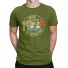 Tricou pentru bărbați T2324 verde armată