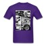 Tricou pentru bărbați T2329 violet