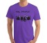 Tricou pentru bărbați T2359 violet