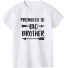 Tricou pentru copii B1424 alb