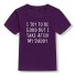 Tricou pentru copii B1551 violet închis