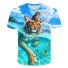 Tricou pentru copii cu animal S