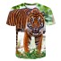 Tricou pentru copii cu animal O