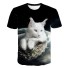 Tricou pentru copii cu animal B1545 A