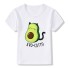 Tricou pentru copii cu avocado U