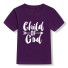 Tricou pentru copii T2528 violet