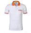 Tricou polo pentru bărbați J3517 alb