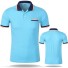 Tricou polo pentru bărbați J3517 albastru deschis