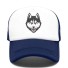 Trucker-Cap mit einem Wolf dunkelblau