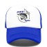 Trucker-Cap mit Fisch blau