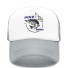 Trucker-Cap mit Fisch grau