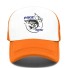 Trucker-Cap mit Fisch orange