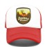 Trucker-Cap mit Hirsch rot