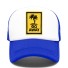 Trucker-Cap mit Palmen blau