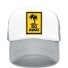 Trucker-Cap mit Palmen grau