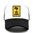 Trucker-Cap mit Palmen schwarz