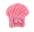 Turban pentru păr umed J2978 roz