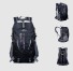 Turistický batoh vysokej kvality J3080 čierna