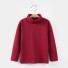 Turtleneck pentru copii burgundia