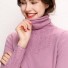 Turtleneck pentru femei A2132 violet deschis