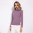 Turtleneck pentru femei A2961 violet