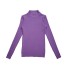 Turtleneck pentru femei G202 violet deschis