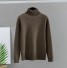 Turtleneck pentru femei G227 maro