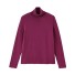 Turtleneck pentru femei G372 burgundy