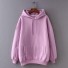 Übergroßes Damen-Sweatshirt rosa