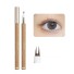 Ultradünner flüssiger Eyeliner mit zwei Spitzen für Liner Lower Lashes Slim Liner Pen Tea Brown