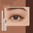 Ultradünner Gel-Augenstift. Wasserfester Eyeliner-Stift Light Brown