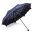 Umbrelă pentru femei T1391 albastru inchis