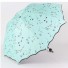 Umbrelă pentru femei T1395 verde deschis