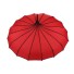 Umbrelă pentru femei T1397 roșu
