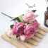 Umělá kytice pivoněk růžová