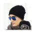 Unisex zimní pletená čepice ve více barvách černá