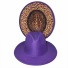 Uniszex leopárdmintás kalap lila