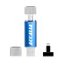 Unitate flash USB OTG J6 albastru