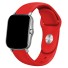 Universelles Silikonarmband 22 mm rot